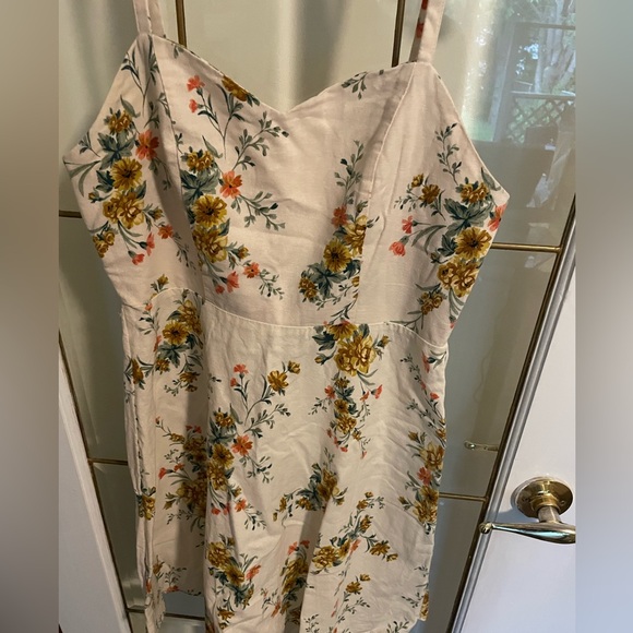 Old Navy Women’s Linen Summer Floral print Dress - Picture 2 of 6